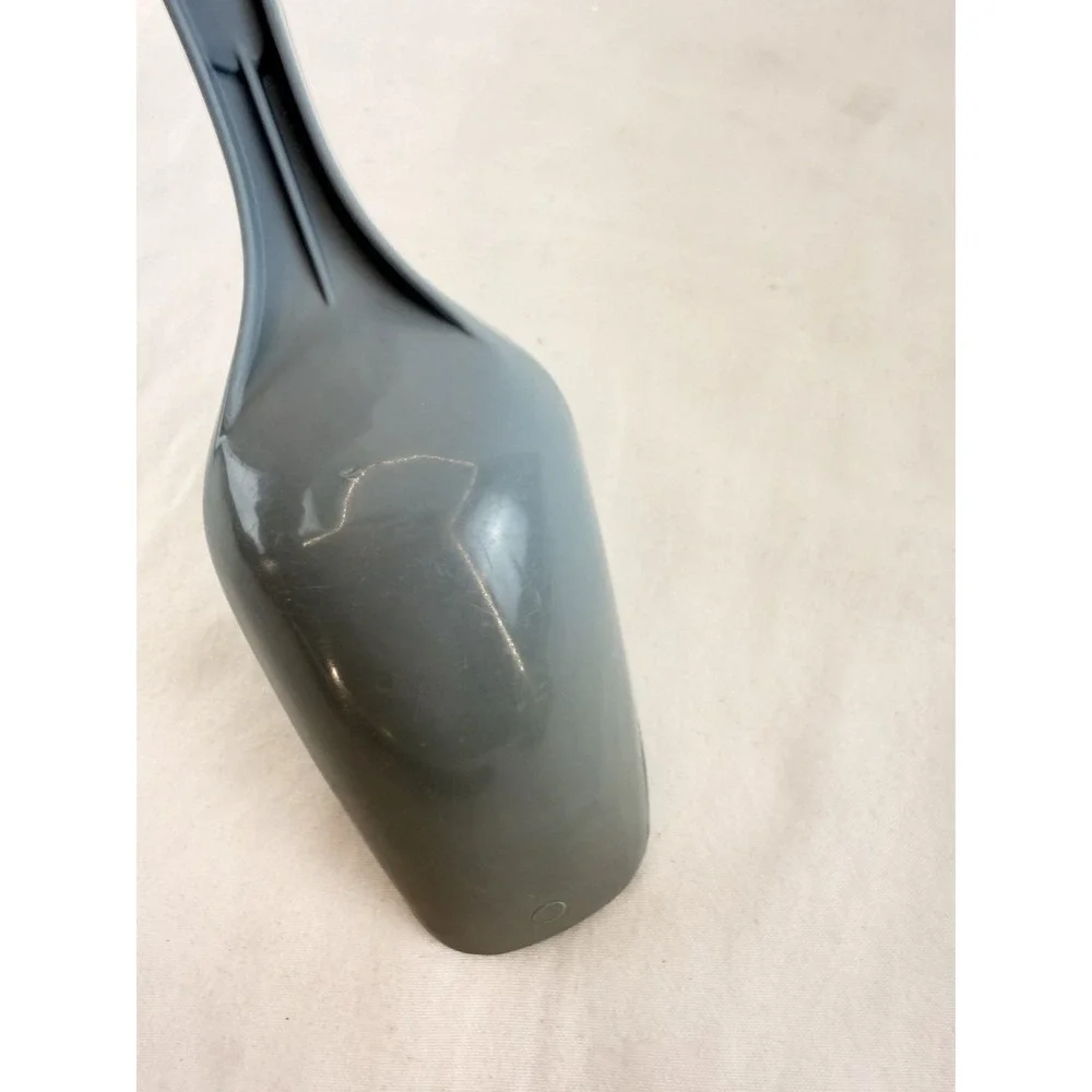 Vintage Kitchen Spoon Plastic Blue Serving Spoon Retro Cooking Utensil